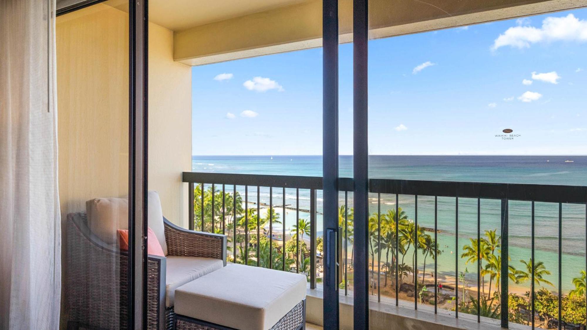 Luxury Oceanfront 2 Bedroom Apartment At Waikiki Beach Tower Honolulu Exteriör bild