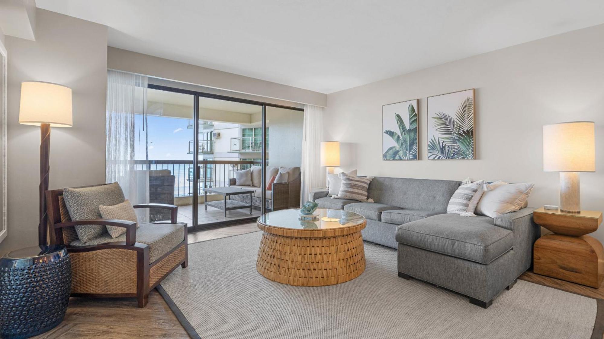 Luxury Oceanfront 2 Bedroom Apartment At Waikiki Beach Tower Honolulu Exteriör bild