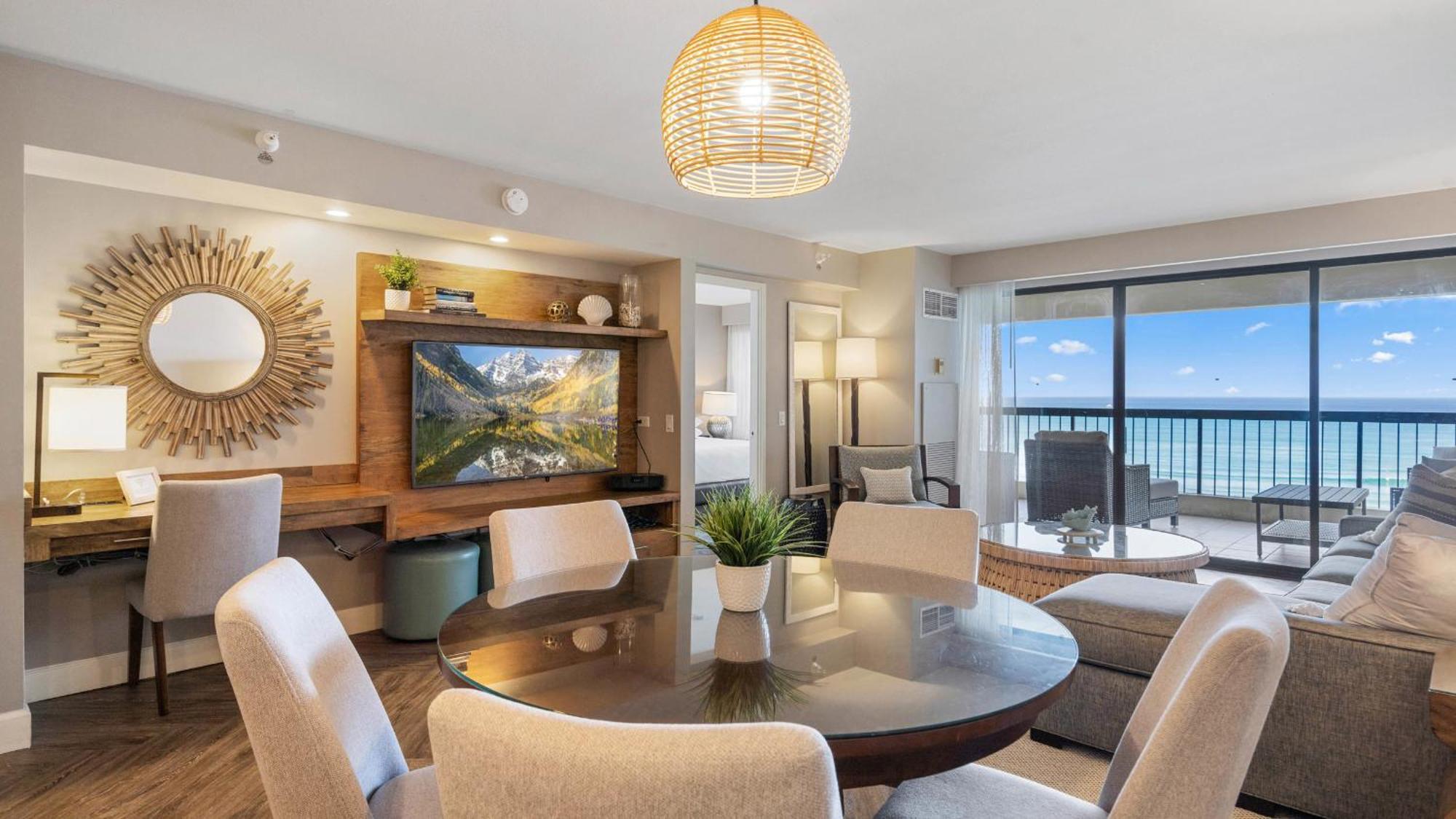 Luxury Oceanfront 2 Bedroom Apartment At Waikiki Beach Tower Honolulu Exteriör bild